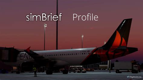 It even pulls through the fuelpayload etc so you can easily set everything up. . Simbrief aircraft profiles